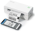 Gloryang Bluetooth Thermal Shipping Label Printer, 4X6 Inkless Label Machine for iOS, Android, Laptop, Wireless Printer for Small Business, Compatible with Amazon, UPS, Shopify, White by Gloryang