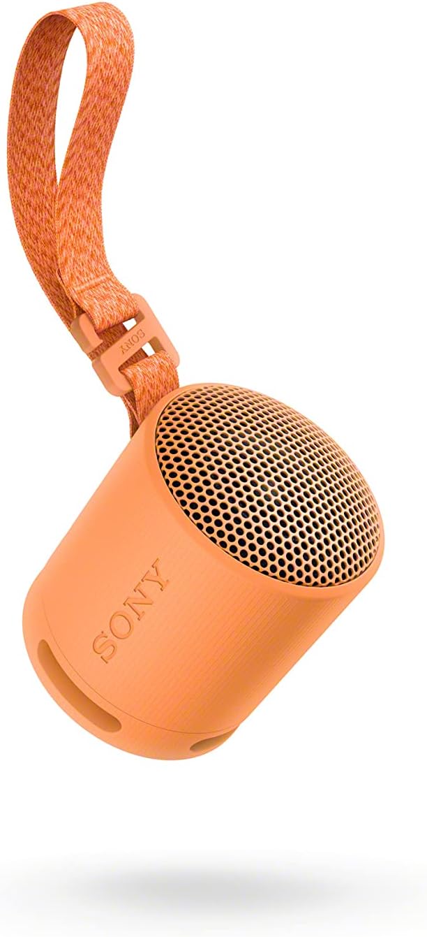 Sony SRS-XB100 Wireless Bluetooth Portable Lightweight Speaker, Orange | 16 Hr Battery, Super-Compact Travel Speaker, IP67 Waterproof & Dustproof Shower Speaker, Versatile Strap, Hands-free Calling - Image 9