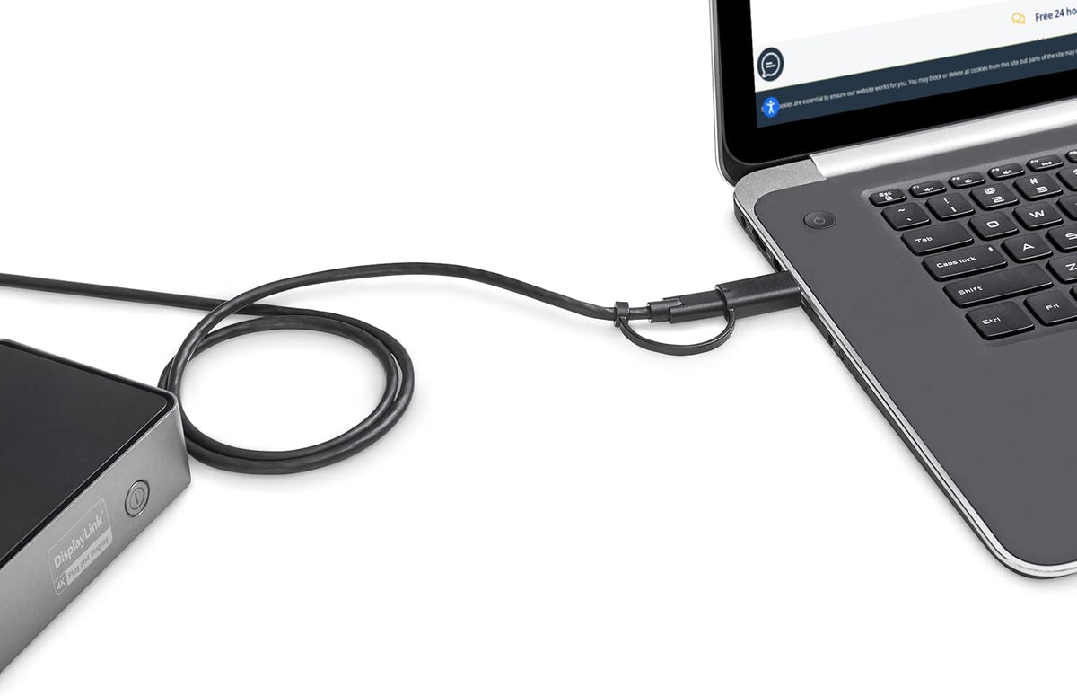 StarTech USB-C/A Triple 4K 60Hz HDMI DP Dock for MacBook Pro/Air M1-M4, 85W - Image 5