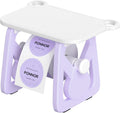 PONNOR Label Holder for Rolls and Fanfold Labels, Thermal Sticker for Desktop Printer, Fragile Stickers for Shipping, Label Stand Accessory Supplies for Home, DIY, Office, Small Business(Purple) by PONNOR