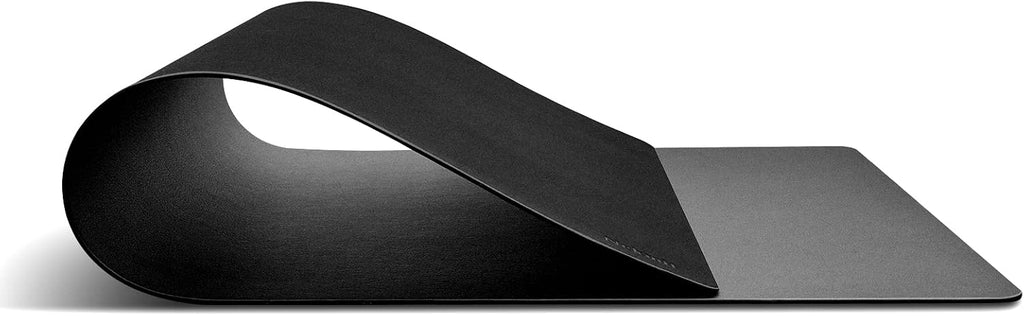 Nekmit Leather Desk Blotter Pad 34 x 17 Inches, Flat, Non-Slip, Waterproof, Black - Image 2
