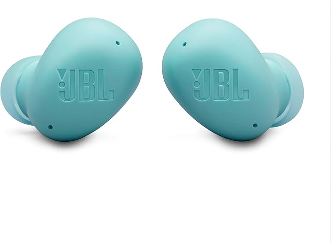 JBL Vibe Buds 2 - True Wireless Noise Cancelling Earbuds with JBL Pure Bass Sound & Smart Ambient Technology, 4mics for Crisp, Clear Calls, up to 40Hrs of Playback, IP54 Dust & Water Resistant (Blue) - Image 2