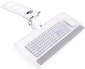 HUANUO Keyboard Tray Under Desk, 360 Adjustable Ergonomic Sliding Keyboard & Mouse Tray, Under Desk Keyboard Tray Slide Out, Keyboard Holder Under Desk for Typing in Home, Office Work, 25"W x 9.84"D by HUANUO