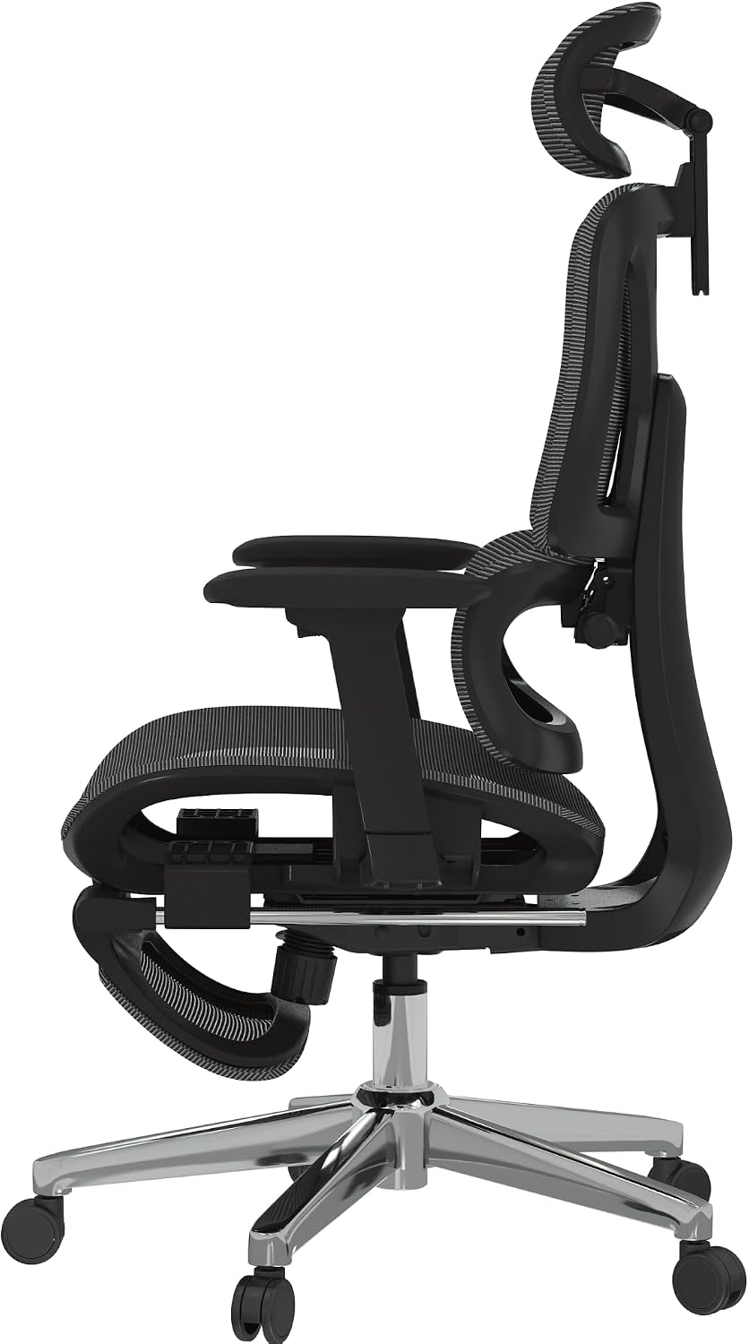 FLEXISPOT ErgoX Premium Ergonomic Office Chair Dark Grey-FT - Image 11