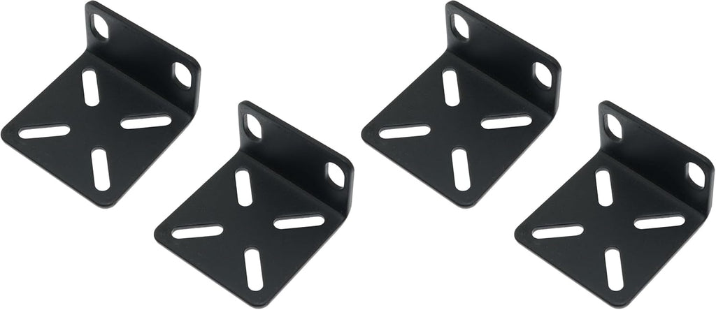 2pcs Adjustable Rack Ears Rack Mount Kit for 17.3 inch Wide Switches (Pack of 2) by Maxmoral