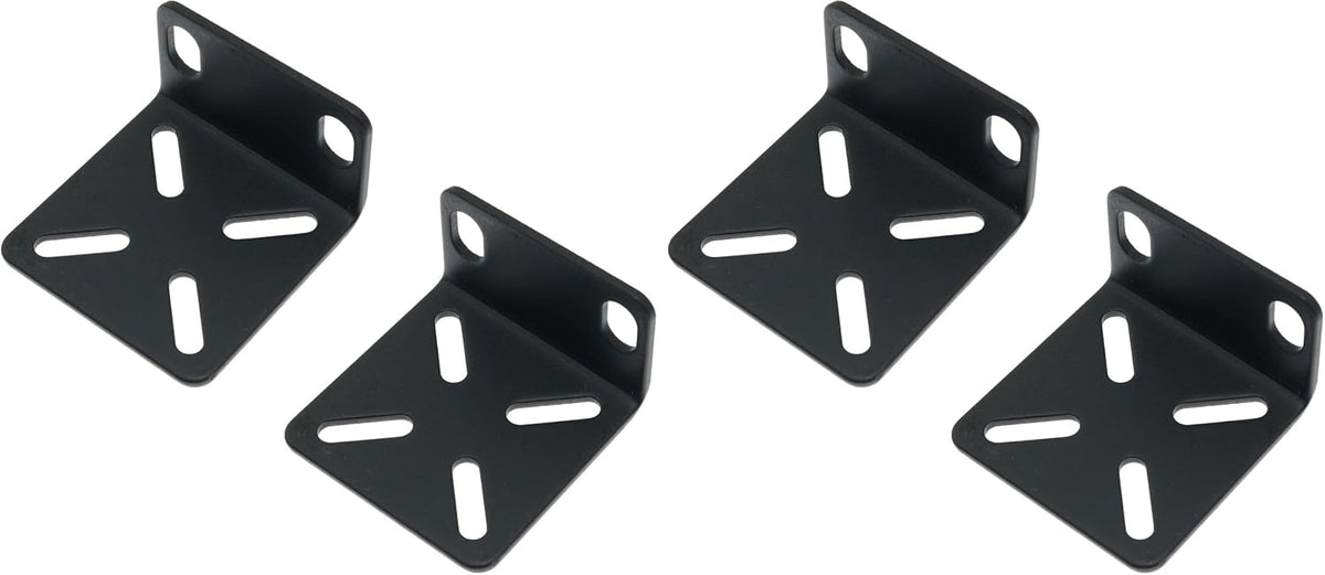 2pcs Adjustable Rack Ears Rack Mount Kit for 17.3 inch Wide Switches (Pack of 2) by Maxmoral