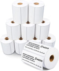 4" X 2" Direct Thermal Labels (7000 Count, 10 Rolls) by Aegis Adhesives