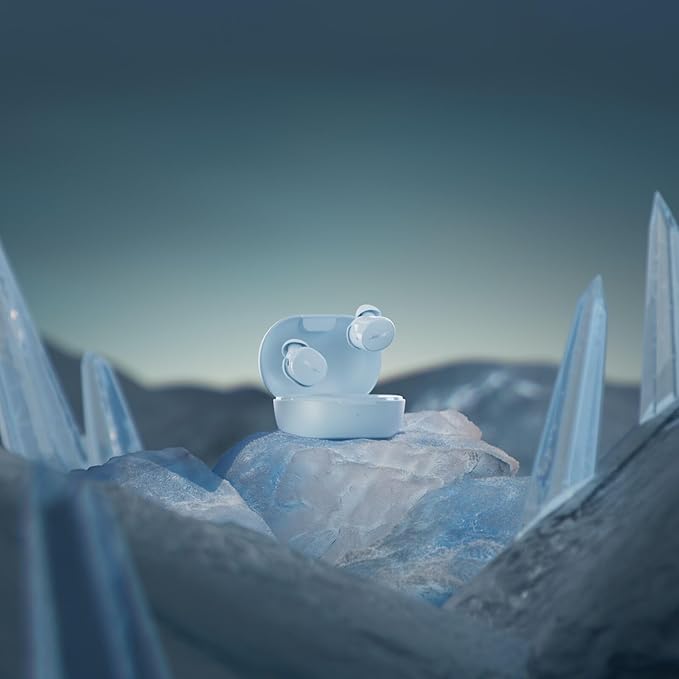 Bose QuietComfort Earbuds - True Wireless Bluetooth Earbuds with Active Noise Cancellation and Mic, USB-C Charging, IPX4 Rating, Up to 8.5 Hours of Playtime, Ice Blue - Limited Edition Color - Image 6