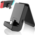 Switch Stand for Nintendo,Charging Dock for Switch 2 / Lite/OLED, Portable Adjustable Charging Stand for Nintendo with USB Type C Charger Port(Black) by TIZOPO