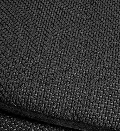 Sweet Home Collection 4 Pack Memory Foam Honeycomb Nonslip Back 16" x16" Chair/Seat Cushion Pad, Black - Image 9