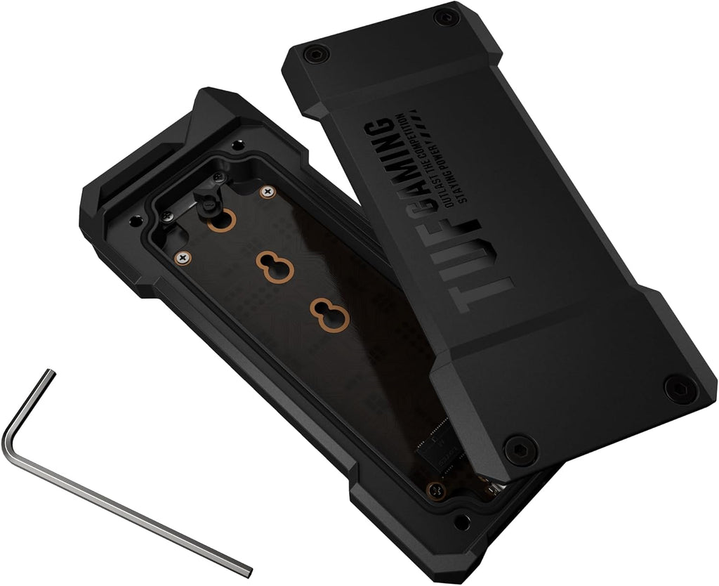 ASUS TUF Gaming A1 External M.2 NVMe SATA PCIe SSD Enclosure - USB-C, M.2 Q-Latch for Easy Installation, Drop Resistance, IP68 Water and dust Resistance, PS5 and Xbox Support,Black, 1 Year Warranty - Image 26
