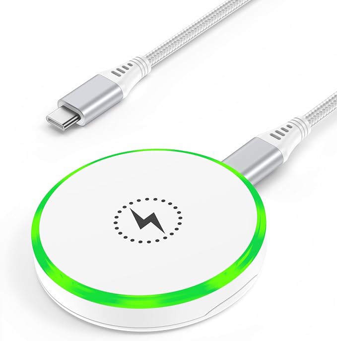 Magnetic Wireless Charger Fast Charging for Moto G Stylus (2026 2025 2024) | Portable Wireless Charger for Mag-safe Charger for Moto Edge (2025 2024 2023 2022) Edge 60 50 Neo razr Samsung S26 Ultra S25 by UorMe