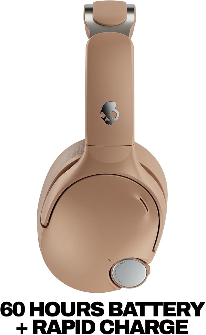Skullcandy Crusher 1080 ANC Headphones with Sound by Bose - Primer | Multi-Sensory Bass, Active Noise Cancelling, Bose Audio Technologies, 60 Hours Battery, Microphone, Travel, Music, Commuting - Image 3