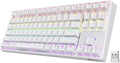 RK ROYAL KLUDGE RK87 Sink87G RGB Wireless Mechanical Keyboard TKL Gaming | 87 Keys Wireless 2.4G Tenkeyless Gaming Keyboard with Programmable Software, No Numbpad Compact Wireless Keyboard by RKROYALKLUDGE