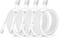 QZIIW 4Pack Apple USB C Fast Charger Cable 10FT for iPhone 17 16 15 Pro max | USB A to USB C Car Carplay Cord for iPhone 17 16 15 Pro/17 16 15 Plus Samsung S26 S25 S24, iPad Pro 12.9/11,Air 5th/4th Gen by QZIIW