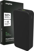 mophie Powerstation XL Power Bank 2023-20,000 mAh Large Internal Battery, (2) USB-A Ports and (1) 20W USB-C PD Fast Charging Input/Output Port, Travel-Friendly by ZAGG