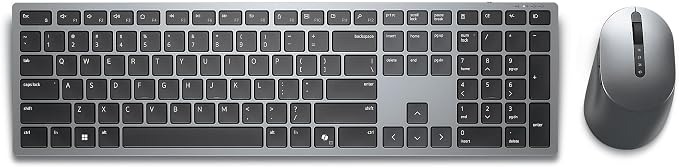Dell Premium Wireless Keyboard and Mouse - KM720 - USB wireless receiver, 12 programmable keys of F1-F12, Mouse Buttons Qty 7, DPI. 1000, 1600 (default), 2400, 4000, Advanced Exchange Service - 1 year - Image 12