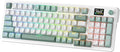 Redragon K719 PRO Wireless 95-Key Gasket Gaming Keyboard, TFT Screen & Knob | Easy-Control LED Info Display, 0-Delay Tri-Mode, Cushioned 5-Layer Noise Dampening for Creamy Thocky Sound, Practical 95 keys by REDRAGON