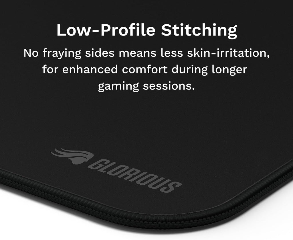 Glorious Gaming Mouse Pad GMP 2-3XL - Spill-Proof Mouse Pad, Optimised for Gaming Sensors, Balanced Surface for Speed & Control, Anti-fray Edges - 48" x 24" x 0.12" - Triple Extra Large Desk Mat - Image 6