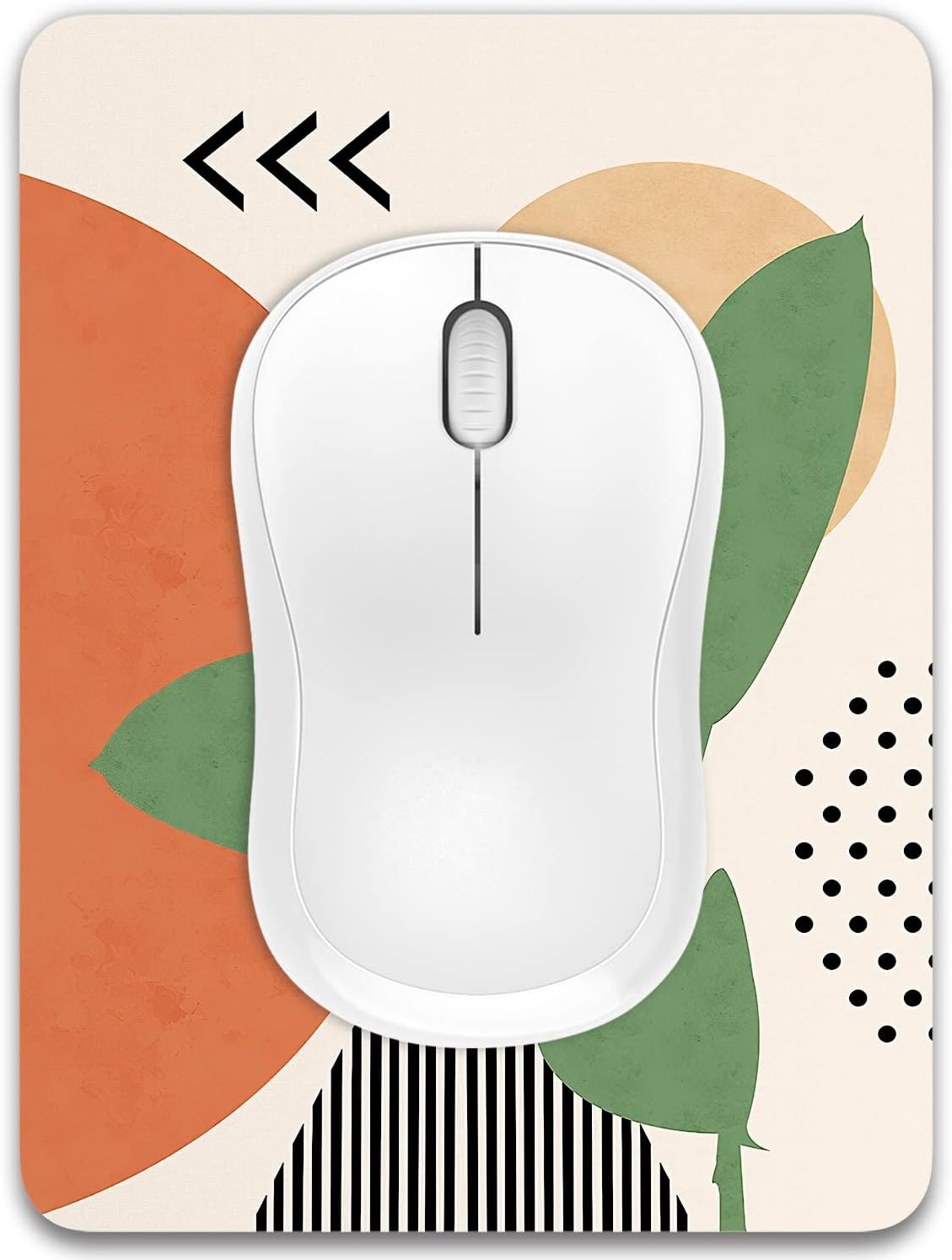 Small Mouse Pad, 6 x 8 Inch Thick Rubber Premium-Textured Non-Slip Portable & Washable Mini Mouse Mat for Women Men Wireless Laptops Keyboard Tray Gaming Office Travel, Abstract Painting by Dapesuom