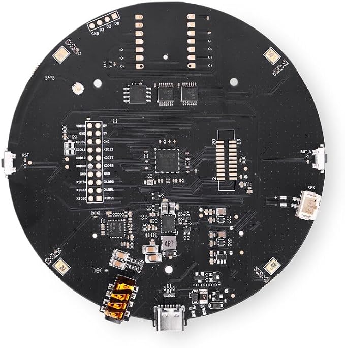 reSpeaker XVF3800 USB Microphone Array, 4-Mic AI Voice Capture with Noise Cancellation & 360° Far-Field Pickup, Plug & Play for Raspberry Pi, Jetson & Voice Assistants - Image 4