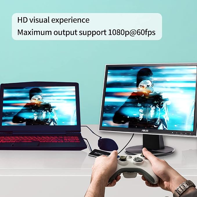 HDMI Video Capture Card, VSVABEFV Audio Video Capture Card, HDMI to Type-C/USB 3.0 HDMI Video Capture Device, Full HD 1080P for Live Broadcasting Gaming Streaming Video Conference. - Image 5