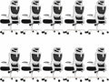 Marsail Ergonomic Office Chair with 3D Armrests, Pack of 10 | Office Desk Chair with High Back Mesh, Adjustable Lumbar Support, Rolling Work Swivel Task Chairs with Wheel, Headrest, home by Marsail