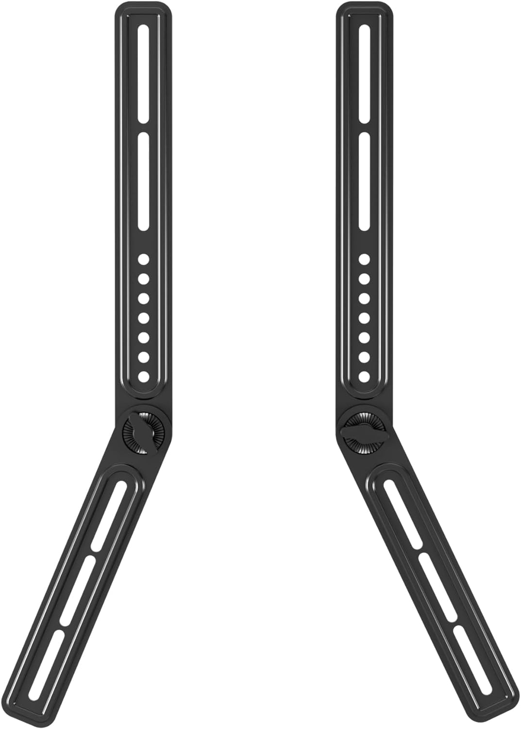 Universal Sound Bar Mounts Fits Most 23 to 65 Inch TVs Soundbar TV Mount Bracket Above or Under TV, up to 22 lbs SBR302 by XINLEI