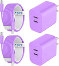 Phone 17 16 15 Charger USB C Wall Charger Block with 10FT USB C Fast Charging Cable for Phone 17 16 15/16 15 Plus/16 15 Pro/17 16 15 Pro Max by Auorld