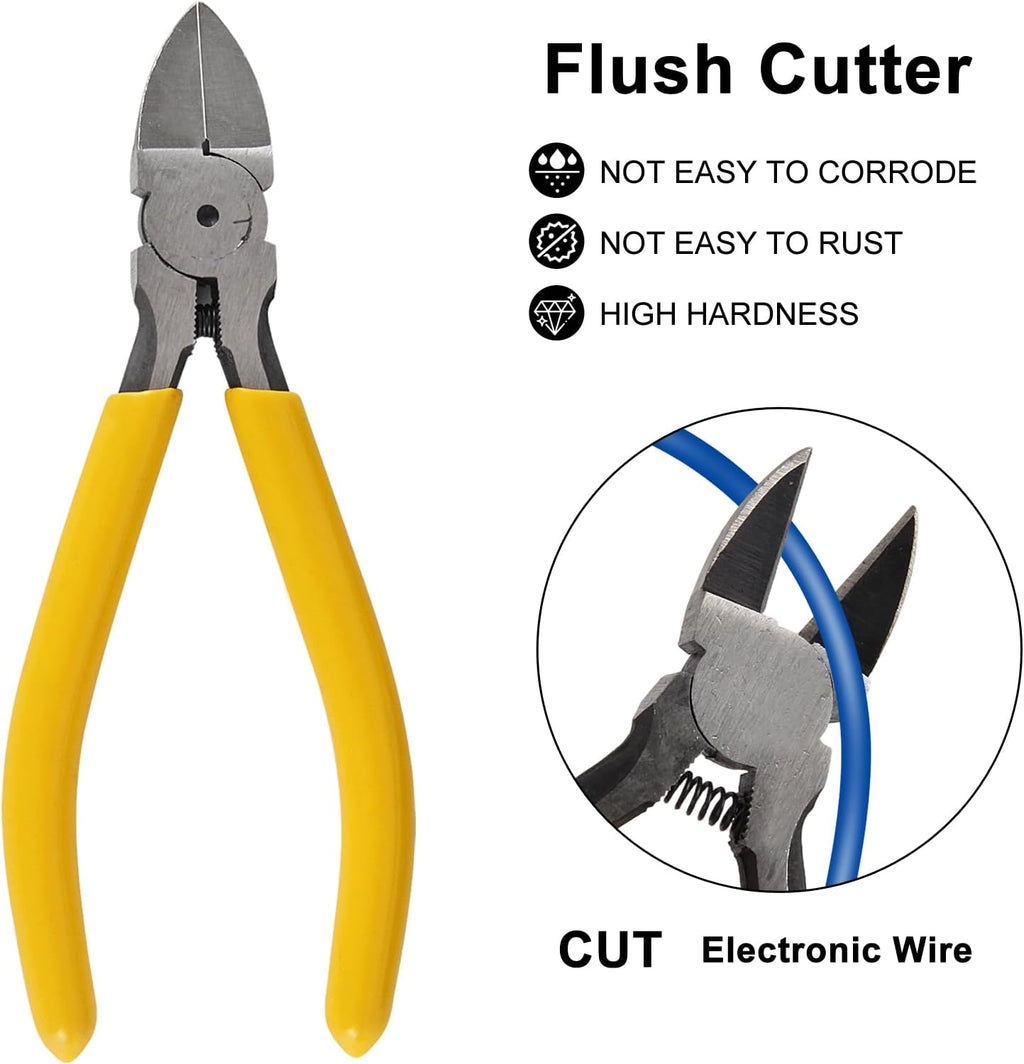 RJ45 Crimp Tool Kit Ethernet Crimping Tool kit for 8P-Cat7 Cat6 Cat5 6P Telephone Connector Network Crimp Tool RJ45 Crimper With Cable Tester Covers Connectors - Image 5