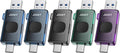 128GB USB C Flash Drive USB 3.2 Gen 1 up to 110MB/s, 5-Pack by JOIOT