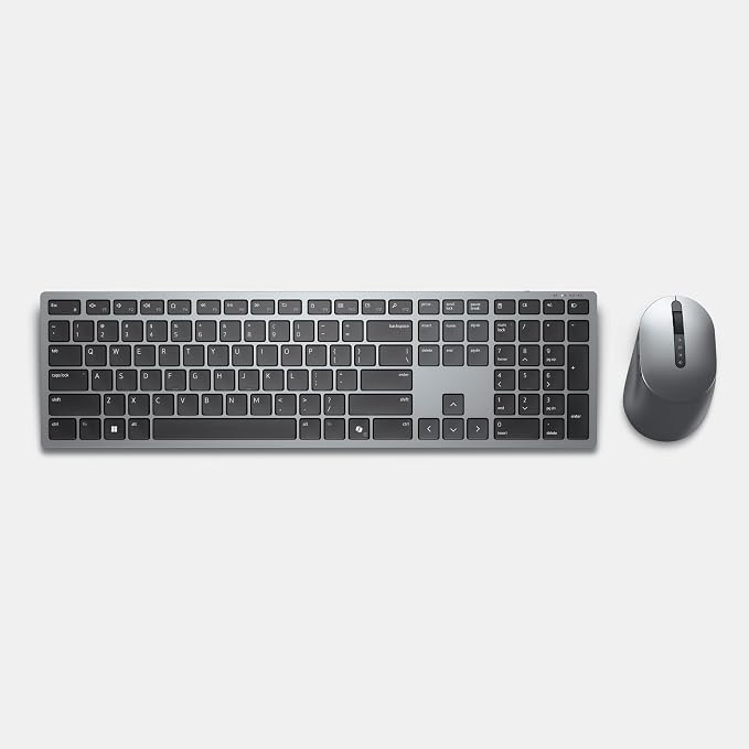 Dell Premium Wireless Keyboard and Mouse - KM720 - USB wireless receiver, 12 programmable keys of F1-F12, Mouse Buttons Qty 7, DPI. 1000, 1600 (default), 2400, 4000, Advanced Exchange Service - 1 year - Image 9