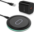 Pixel 10a Wireless Charger Pad, 15W Fast Wireless Charging Pad with Adapter | for Google Pixel 10 9 Pro Fold/9a/8a/7a, iPhone 17e 16 15 14 Pro Max, Samsung Galaxy S26 S25 FE Z Flip8 7 S25 Edge S24 FE by JoHouer