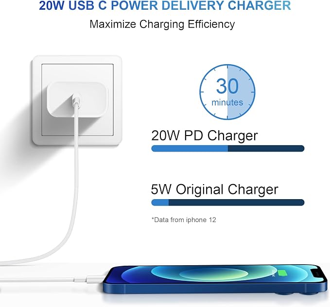 iPhone Charger Fast Charging 10FT iPhones 17 16 15 Charger 3 Pack | Type C Chargers USB C Charger Compatible with iPhone Air 17/17 Plus/17 Pro/17 Pro Max/16/16 Plus/16 Pro/16 Pro Max/15 - Image 6
