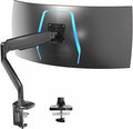 VIVO Premium Aluminum Heavy Duty Single Monitor Arm for Ultrawide Monitor up to 40 inches and 30 lbs, Desk Mount Stand, Pneumatic Height, Max VESA 100x100, Black, STAND-V110Q by Unknown