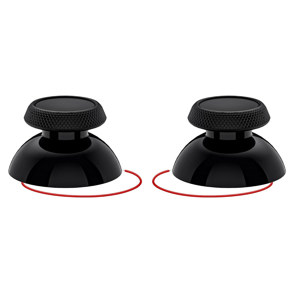 eXtremeRate Replacement Thumbsticks for Steam Deck LCD, Custom Analog Stick Joysticks Repair Kit for Steam Deck OLED Handheld Console with Original Touch Sensing, Anti-Slip Texture Grip - Black - Image 8