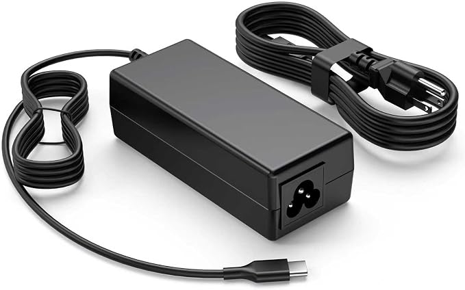 45W USB C Chromebook Charger, Type C Laptop Charger Replacement Compatible with Acer Chromebook 315/311, HP Dell Lenovo Samsung Google, PD Power Adapter with 8.8FT Cord by SKSTYLE