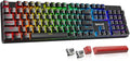 Redragon K671KS Wireless Mechanical Gaming Keyboard, Tri Mode BT/2.4G/USB-C Hot Swappable Custom Keyboard, RGB Backlit Computer Gaming Keyboards, PBT Keycaps, Programmable for PC/Tablet/MAC by REDRAGON