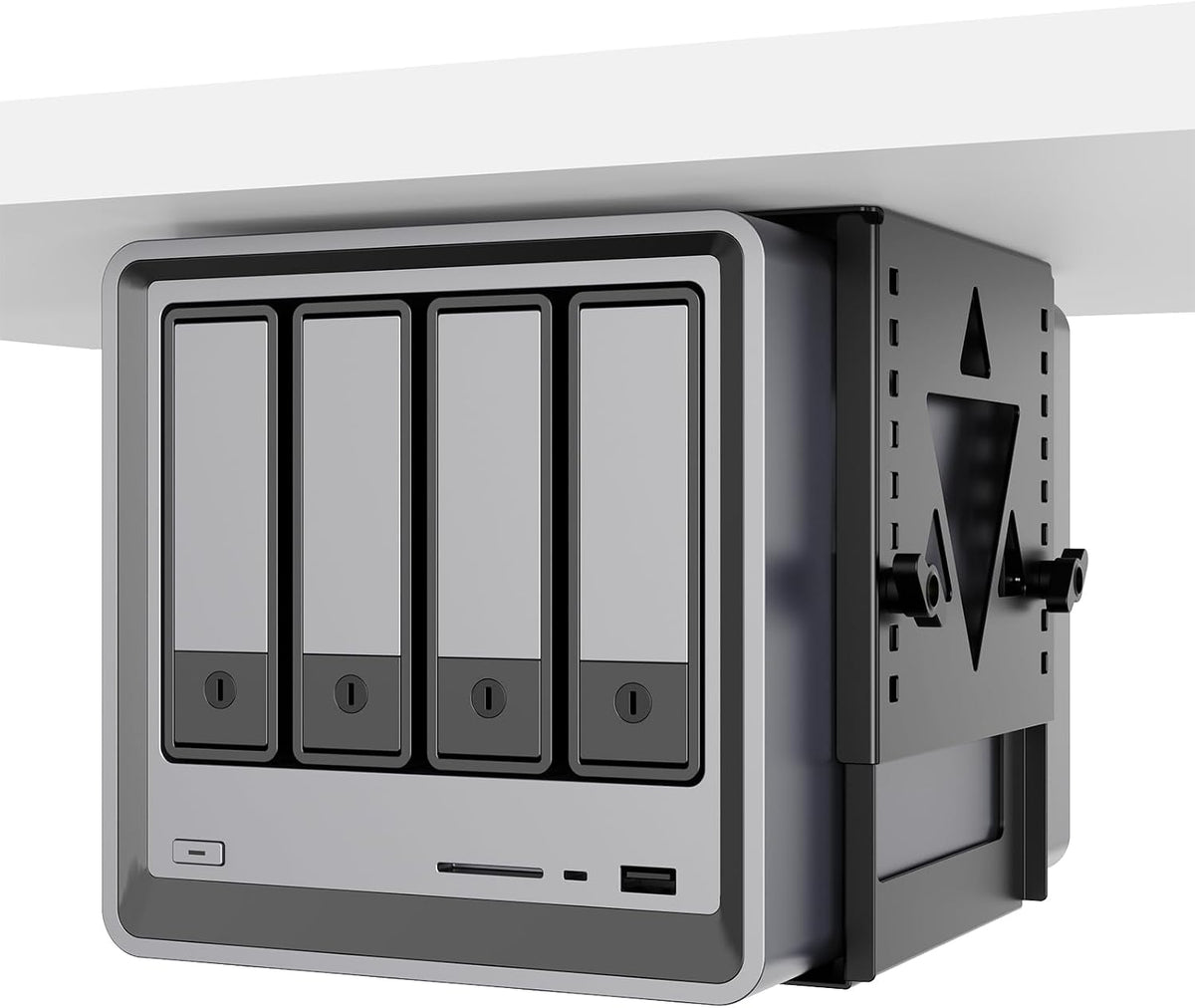 PUTORSEN Under Desk Mini PC Mount NAS Mount Bracket Holder - Image 7