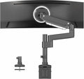 VIVO Premium Aluminum Tall Extended Monitor Arm for Ultrawide Monitors up to 49 inches and 33 lbs, Single Desk Mount Stand, Pneumatic Height Adjusting, Max VESA 100x100, Black, STAND-V101GT by Unknown