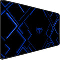 Large Extended Gaming Mouse Pad, Long Mouse Pads, Extra Large Big Mouse Pad with Stitched Edge, XXL Non-Slip Computer Computer Keyboard Mat for Gamer/Desktop/Office/Home,Blue by TEDNETGO