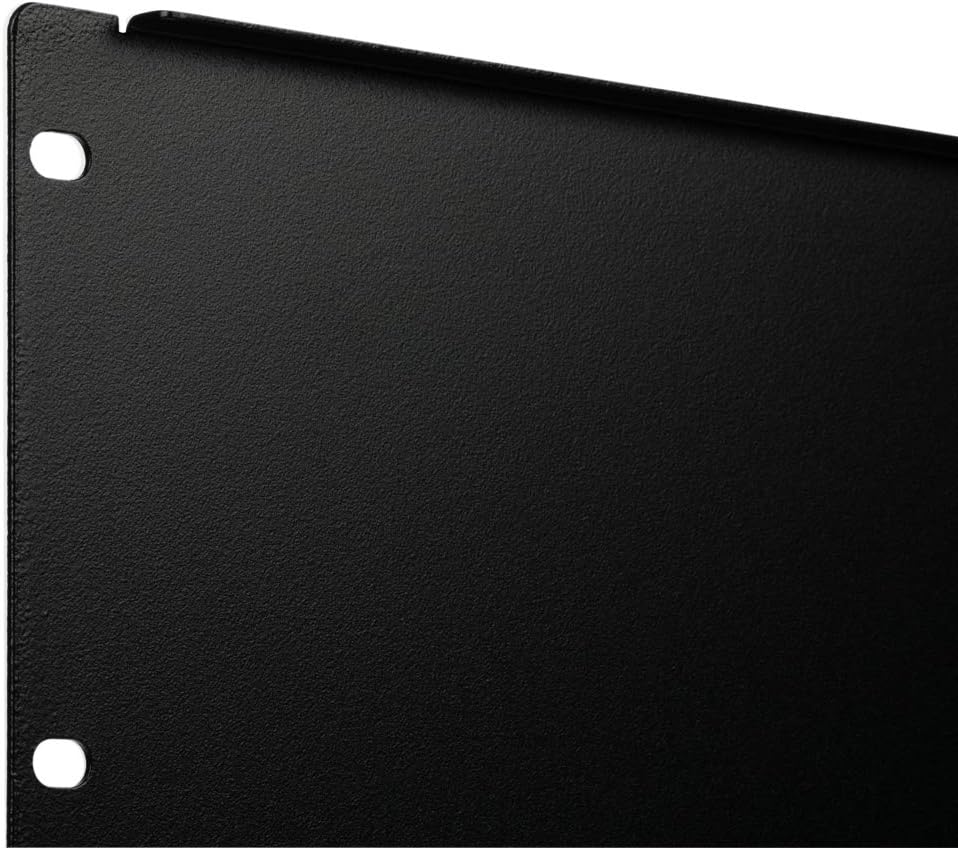 Navepoint 8U Blank Rack Mount Panel Spacer for 19-Inch Server Network Rack Enclosure Or Cabinet Black - Image 2