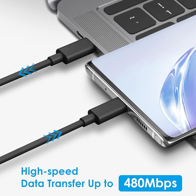 25W Type C Charger Fast Charing for S26/S25/S24 [PD PPS Compatible] | USB-C Power Adapter with 6Ft C-to-C Cable, for Galaxy S25/S24/S23/S22, Pixel 9/8/7, Z Flip 6/5, iPhone 17/16/15 & More - Image 5