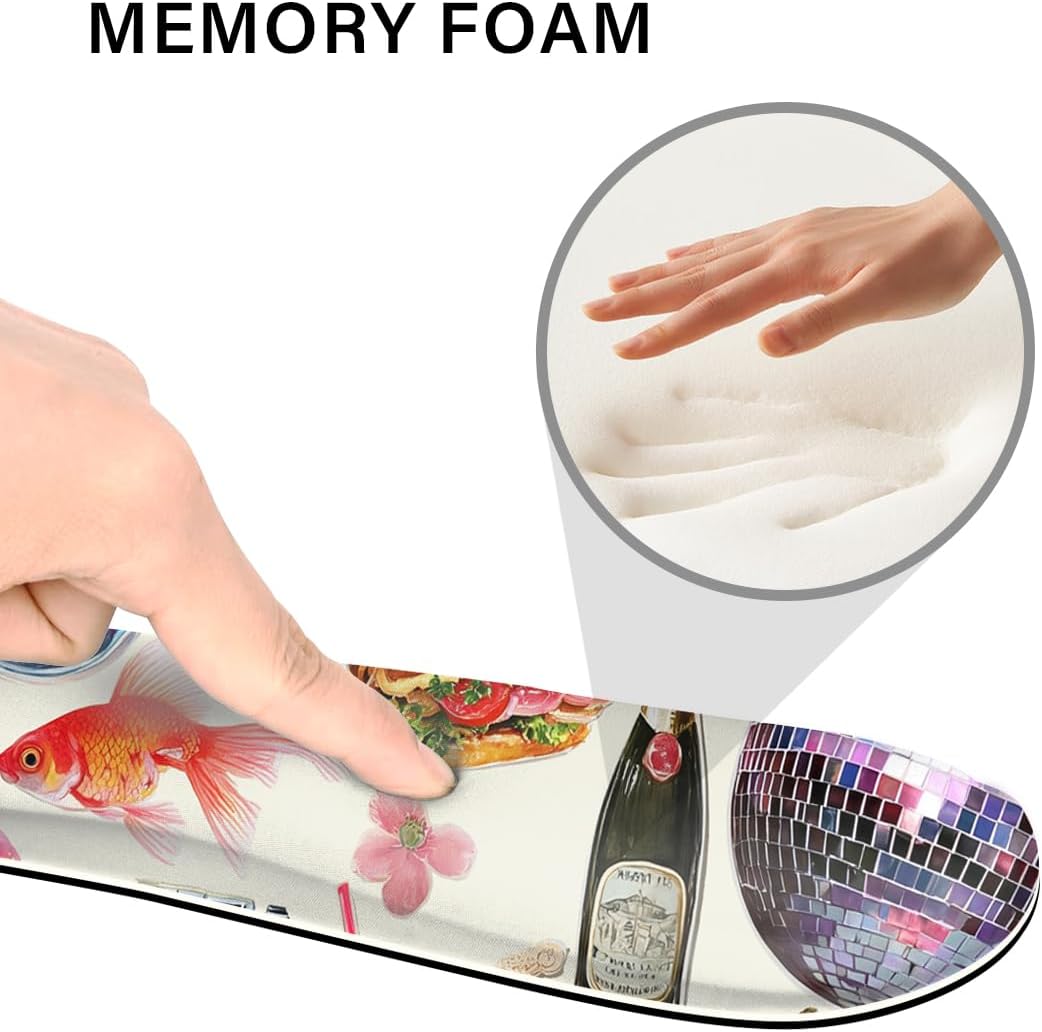 Desk Pad and Keyboard Wrist Rest, Large Mouse Pad + Keyboard Pad+Mouse Wrist Support, Non-Slip Desk Mat Protector for Office, Home 31.5×11.8 Inches Pink Girly - Image 3