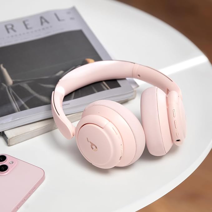 soundcore Life Q30 by Anker, Hybrid Active Noise Cancelling Headphones with Multiple Modes, Hi-Res Sound, Custom EQ via App, 50H Playtime, Comfortable Fit, Bluetooth, Multipoint Connection | Over-Ear, Bluetooth, Multiple Modes, Hi-Res, Custom EQ via Ap... - Image 6