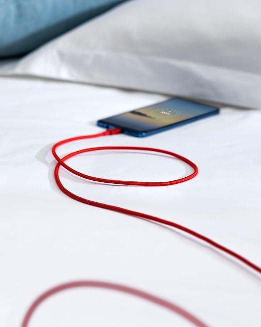 Anker USB A to USB C Cable, USB to USB C Cable (2-Pack, 6 ft, Red) | For iPhone 17 Series, Samsung Galaxy S10 / S10+, LG V30, Beats Fit Pro, and More - Image 7