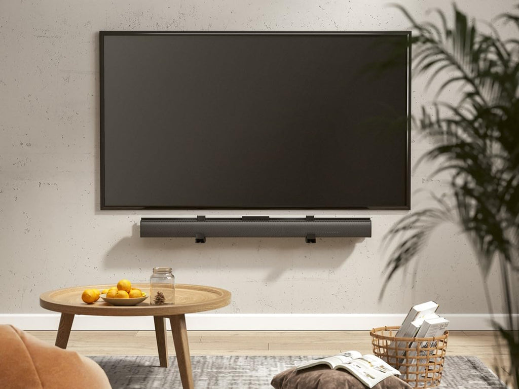 Monoprice Heavy Duty Universal Sound Bar Mount Bracket Above or Under TV, Extends 3.4"-6.1", Fits Most Soundbars Up to 33 Lbs, Anti-Skid Base, 3 Installation Options, Max VESA 800x400mm - Image 6