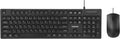 Lenovo 305 USB-C Wired Keyboard & Mouse Combo, Black, Spill-Resistant, Narrow Border, Adjustable Tilt, Full-Size Keyboard & Mouse, Compatible with Laptop, PC, Tablet, USB-C Connectivity Gaming Office by Unknown