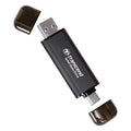 Transcend 256GB ESD310 Dual Portable SSD 1050MB/s USB-A+C, Thumb Drive by Transcend