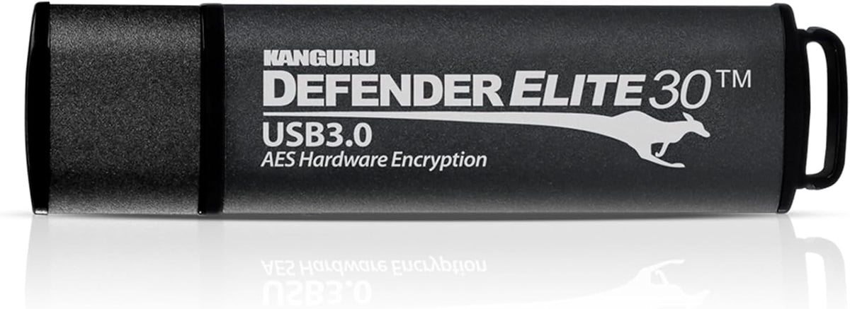 Kanguru Defender Elite30 – 256 GB Hardware Encrypted Flash Drive - Physical Write Protect Switch – SuperSpeed USB 3.0 - Image 3